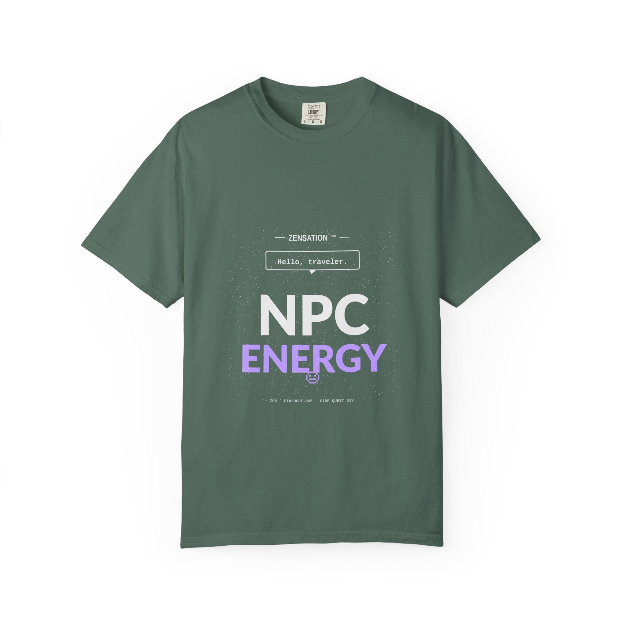 NPC Energy Premium T-Shirt — Drop 015 — Zensation streetwear (view 2)