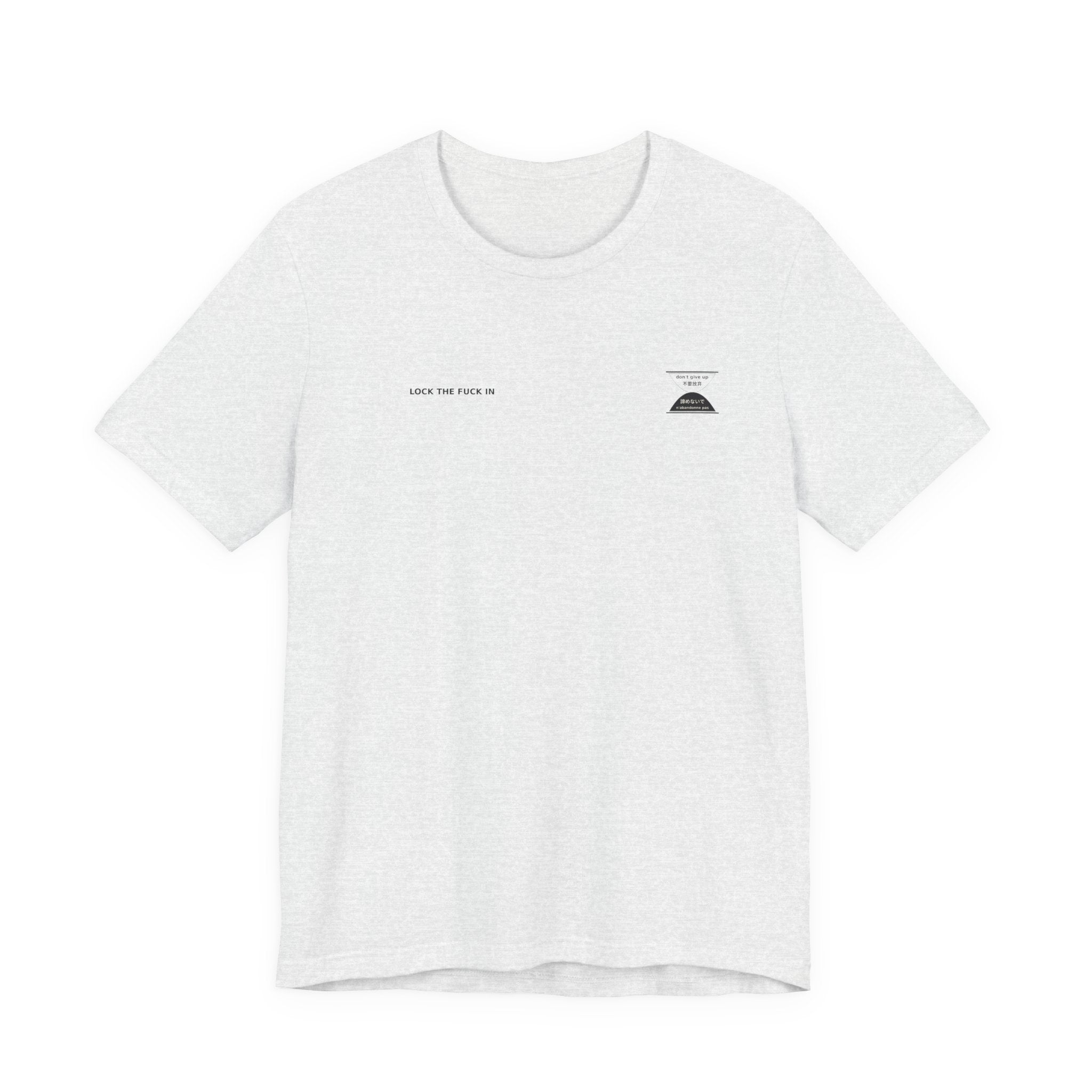 LOCK THE FUCK IN Core Tee — Drop 016 — Zensation streetwear (view 2)