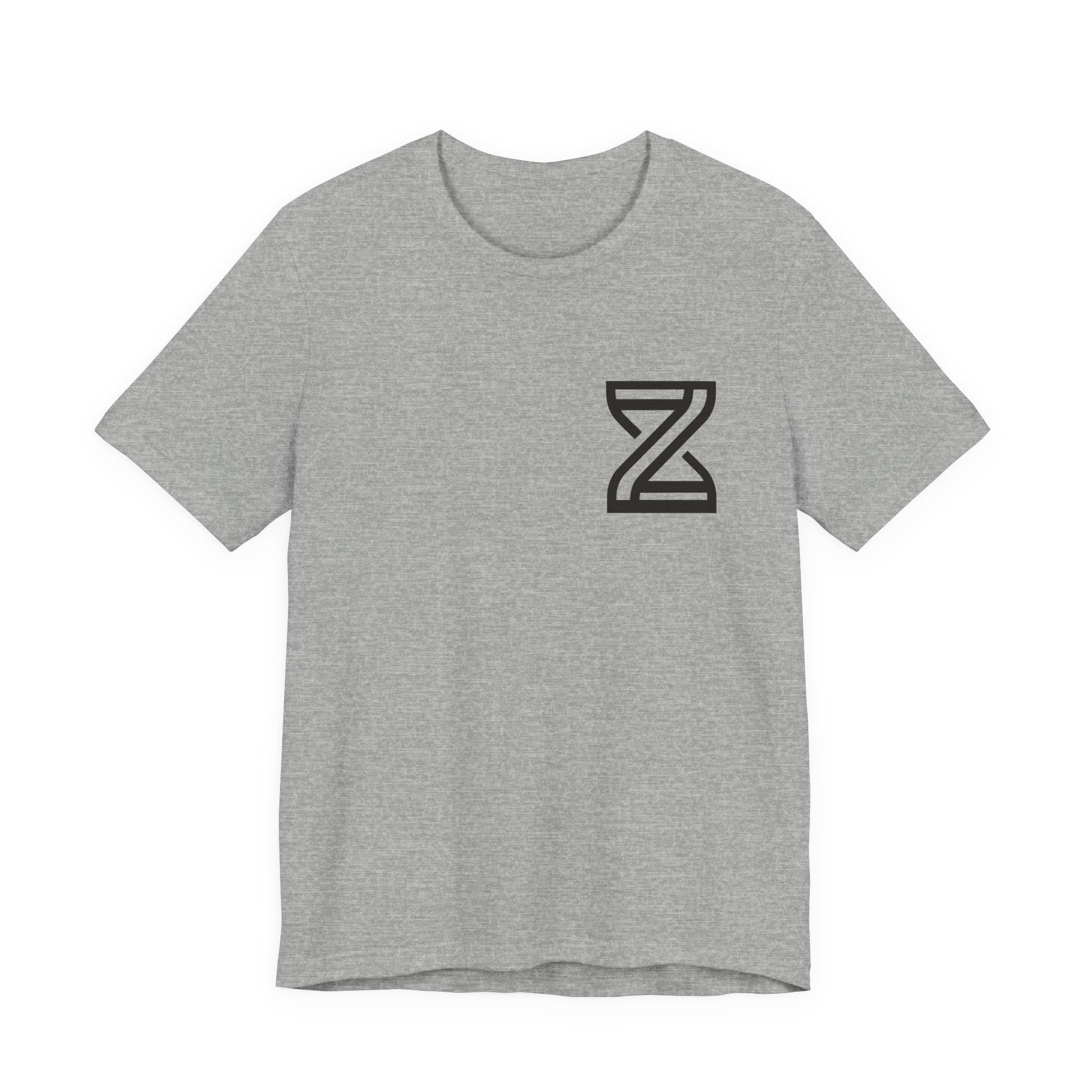 Zensation Crest Tee — Left-Chest Hourglass