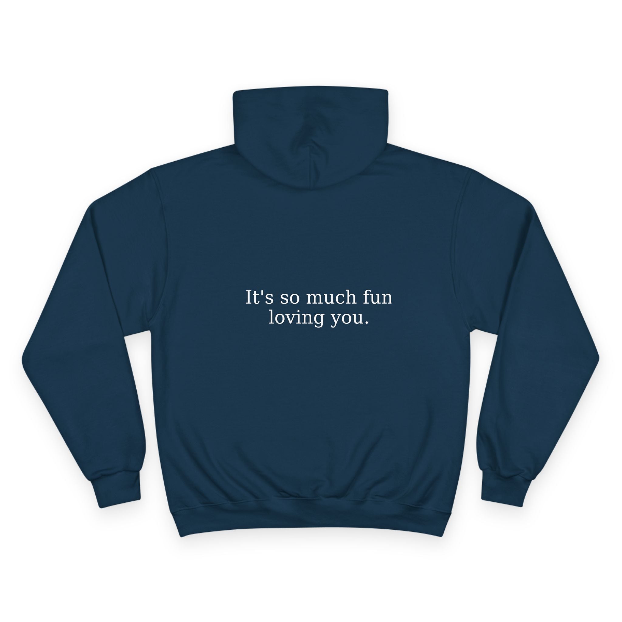 It's So Much Fun Loving You Hoodie — B-Sides 001 — Zensation streetwear (view 14)