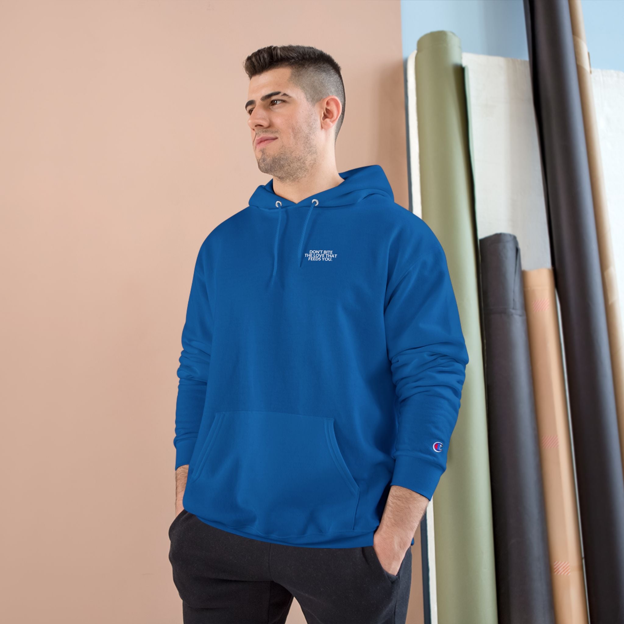 Don't Bite The Love That Feeds You Hoodie — B-Sides 001