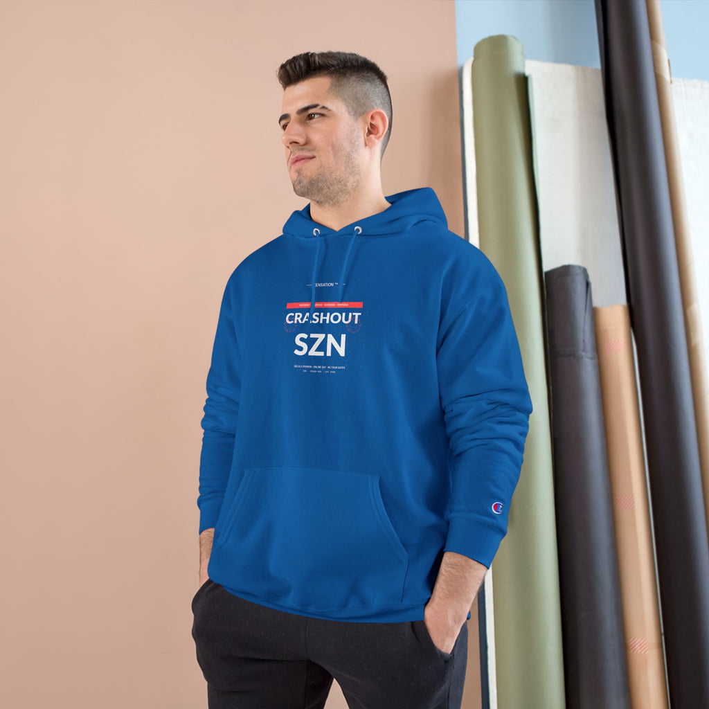 Crashout SZN Hoodie — Drop 012 — Zensation streetwear (view 9)