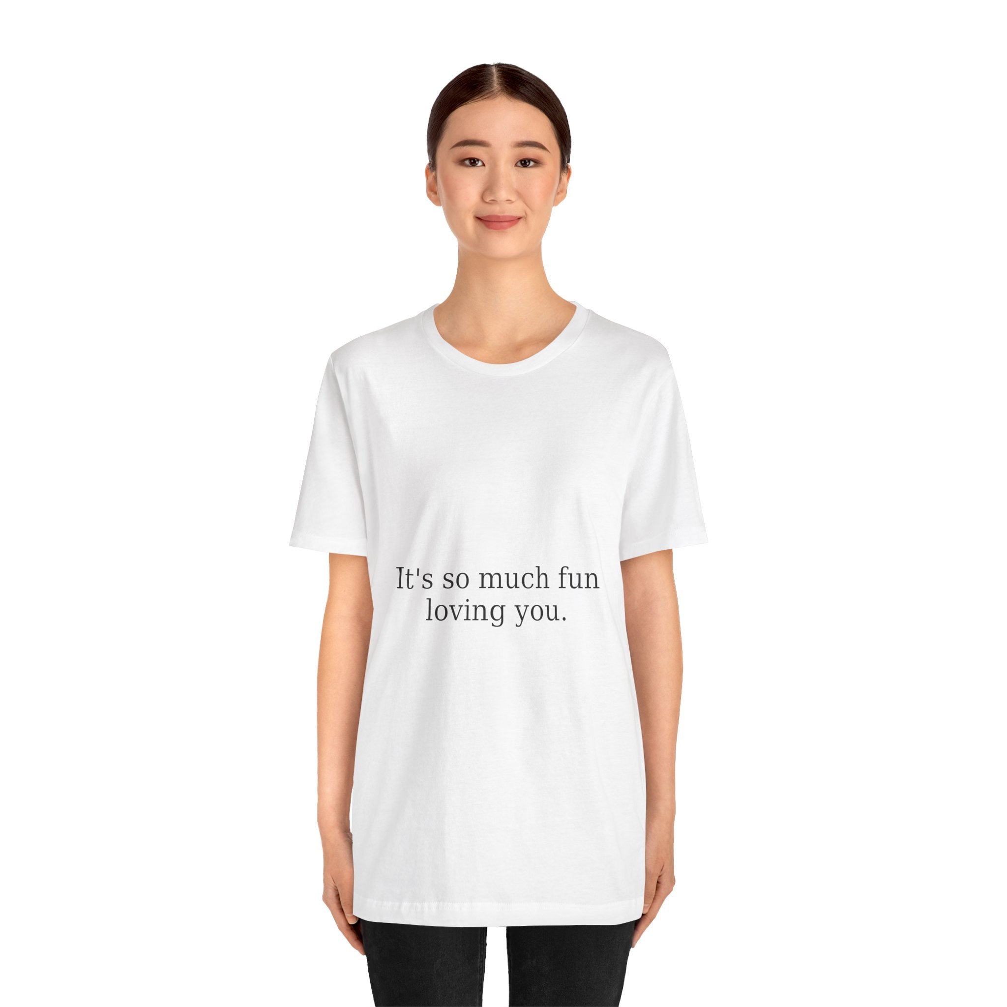 It's So Much Fun Loving You Tee — B-Sides 001 — Zensation streetwear (view 9)