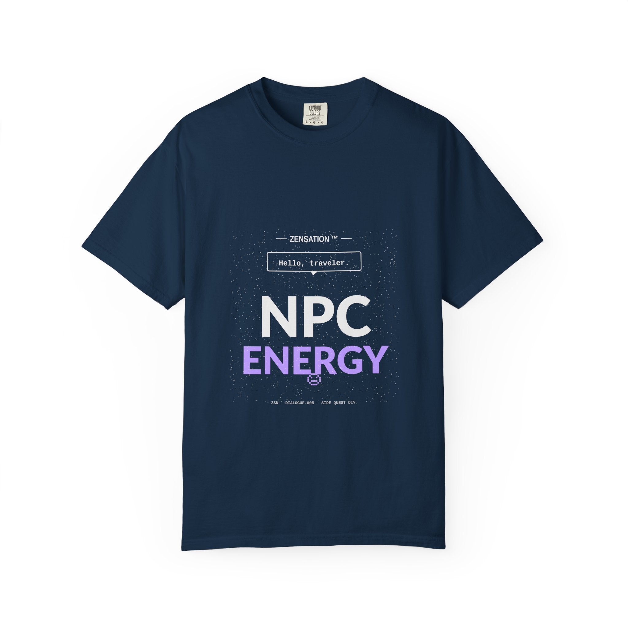 NPC Energy Premium T-Shirt — Drop 015 — Zensation streetwear (view 3)