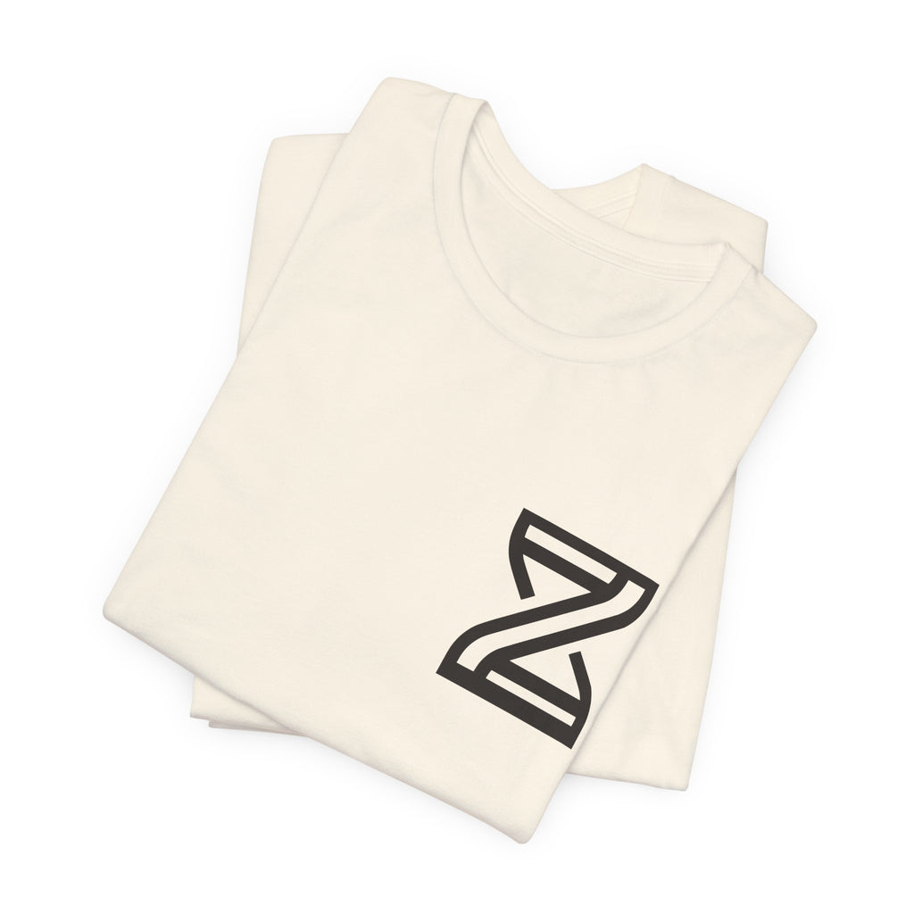 Zensation Crest Tee — Left-Chest Hourglass