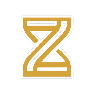 Hourglass Sticker — Kiss-Cut