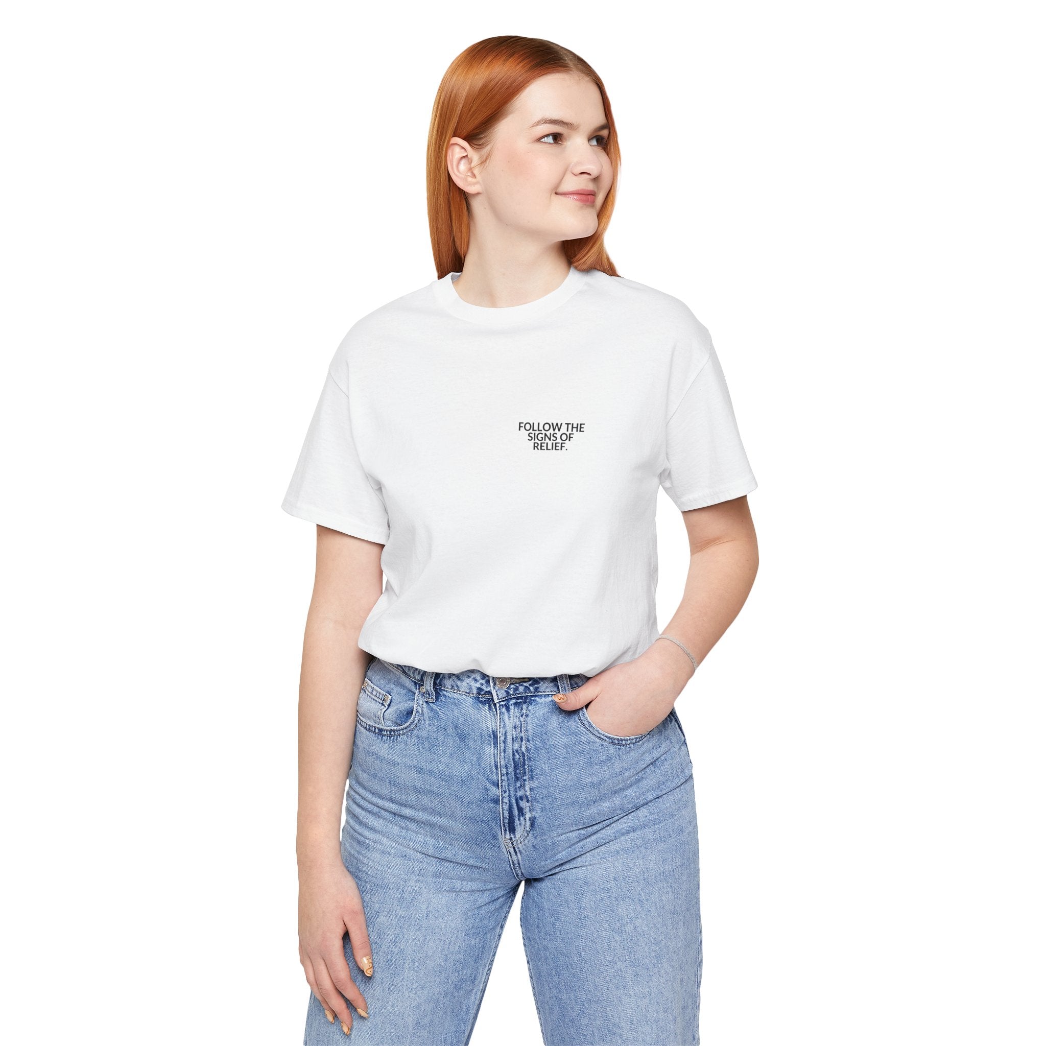 Follow The Signs Of Relief Tee — B-Sides 001 — Zensation