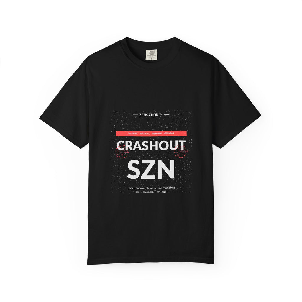 Crashout SZN Premium T-Shirt — Drop 012 — Zensation streetwear (view 4)