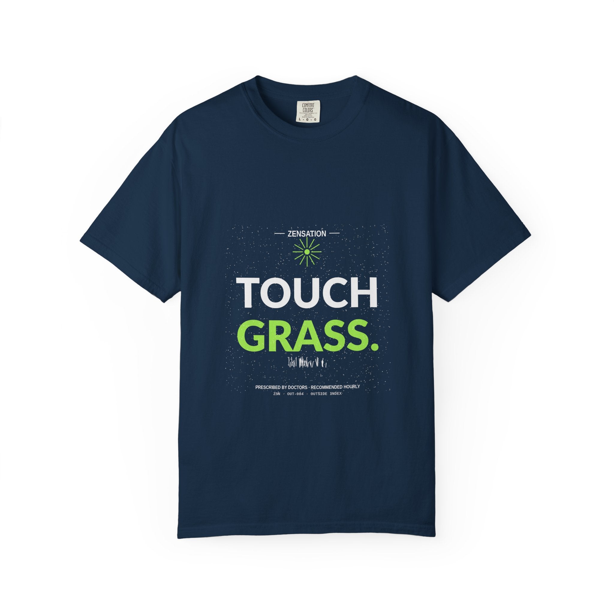 Touch Grass Premium T-Shirt — Drop 014 — Zensation streetwear (view 3)