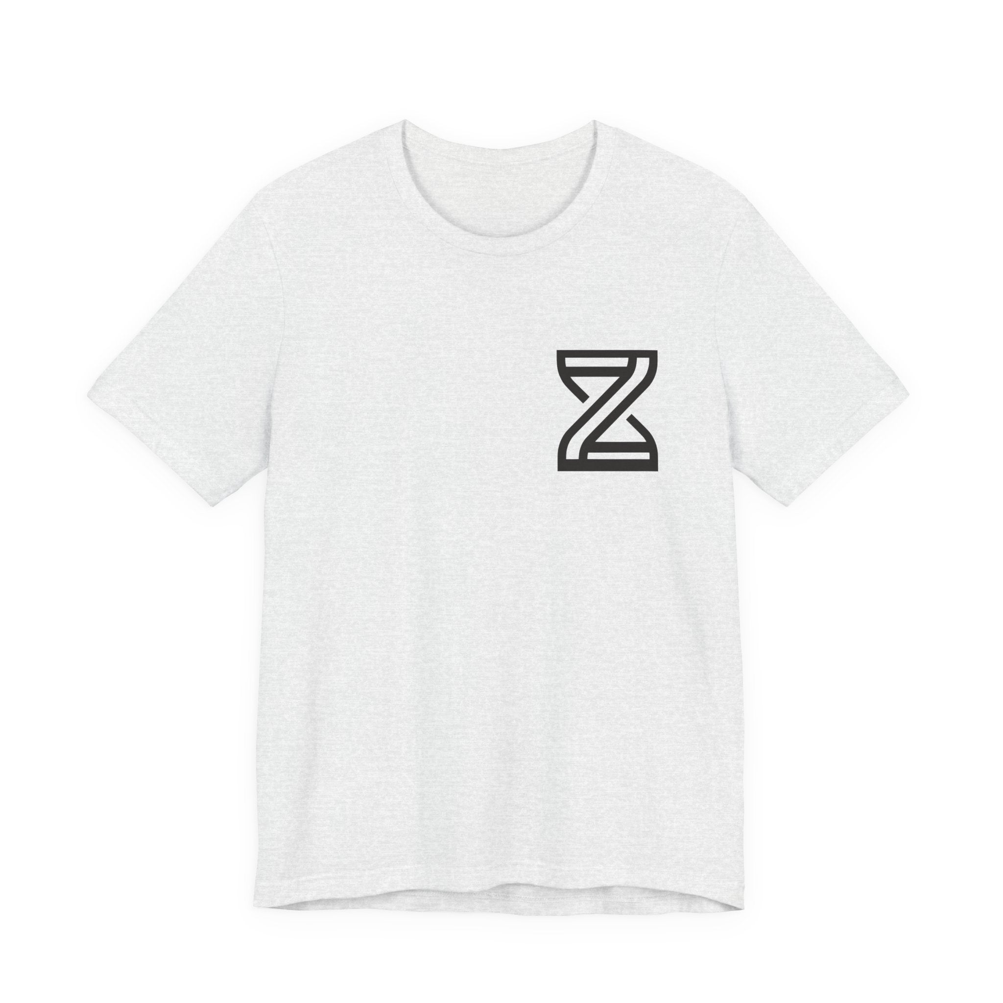 Zensation Crest Tee — Left-Chest Hourglass