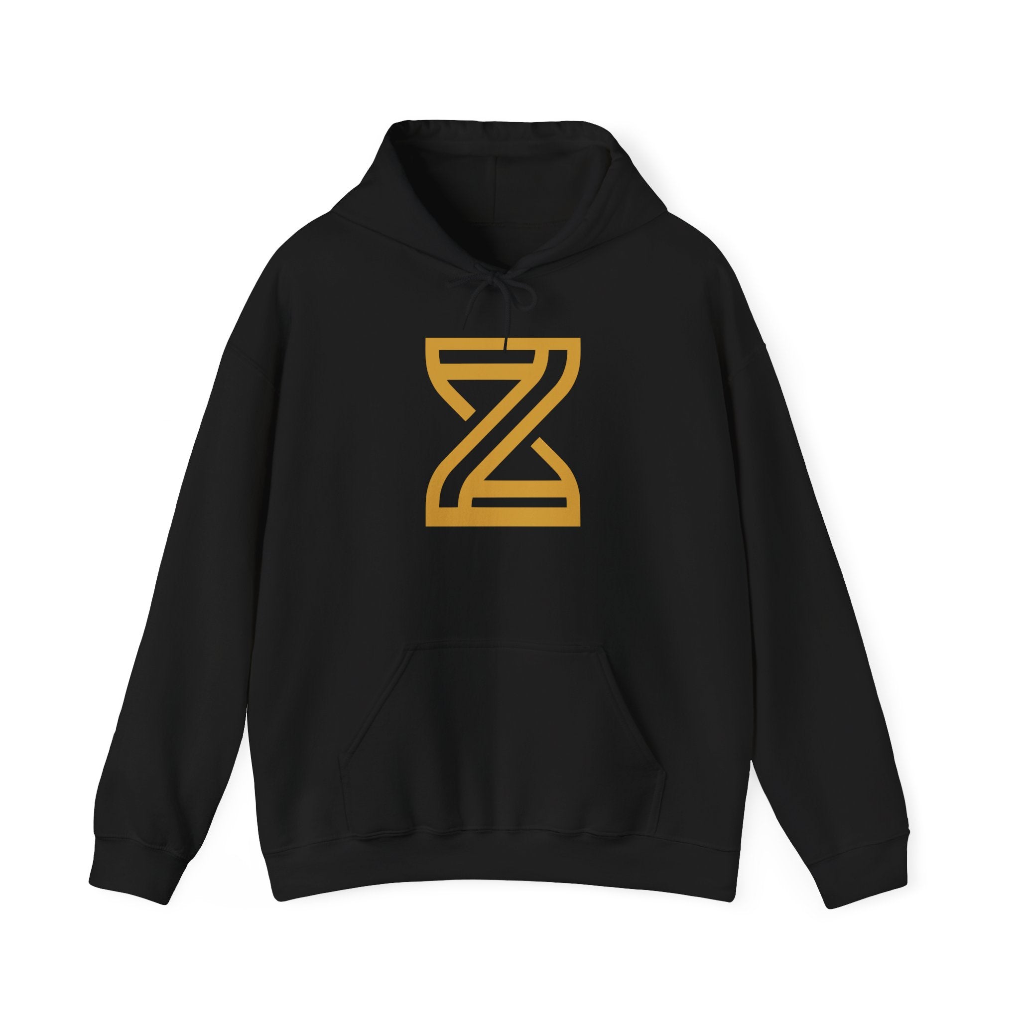 Zensation Essentials Hoodie — Gold on Black