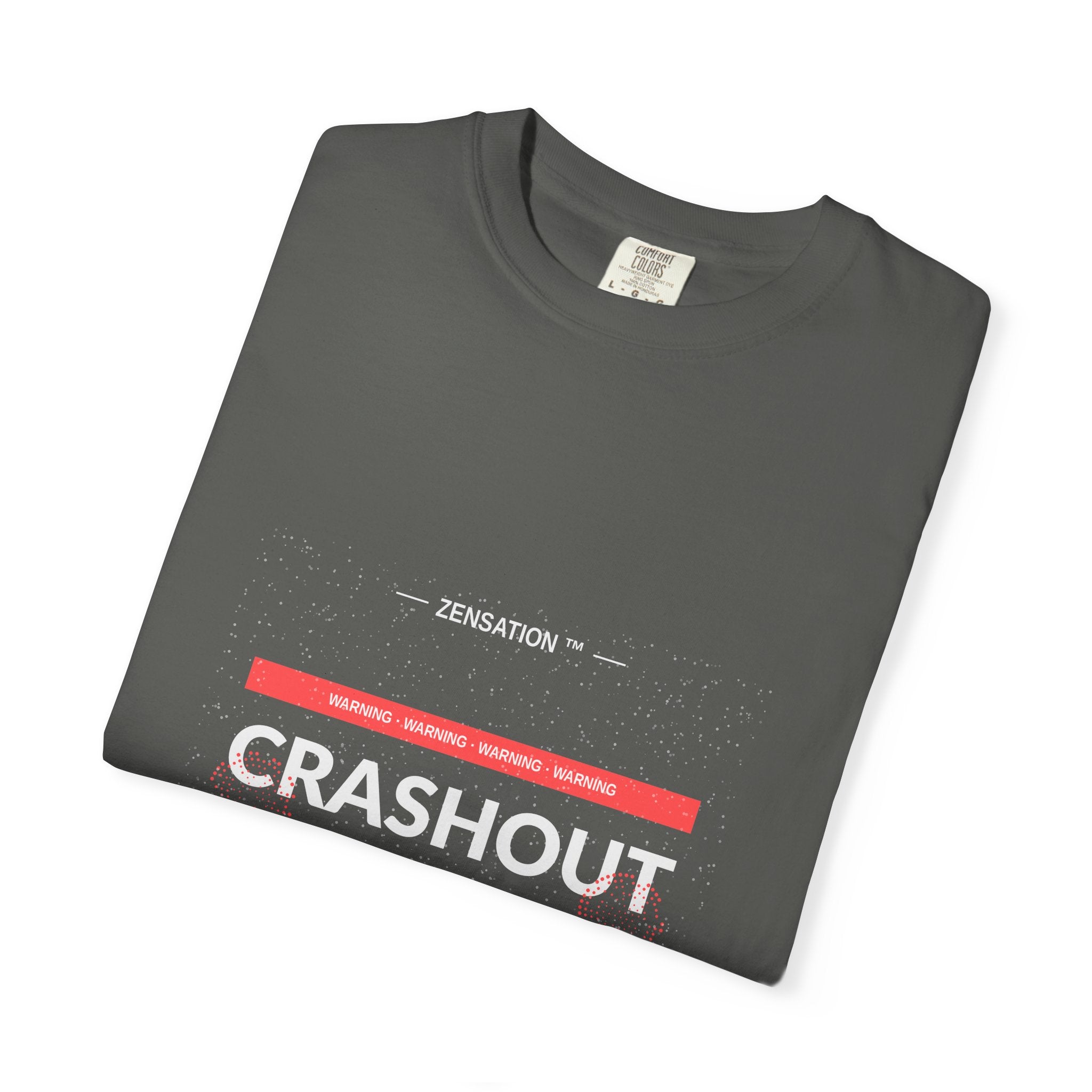 Crashout SZN Premium T-Shirt — Drop 012 — Zensation streetwear (view 6)