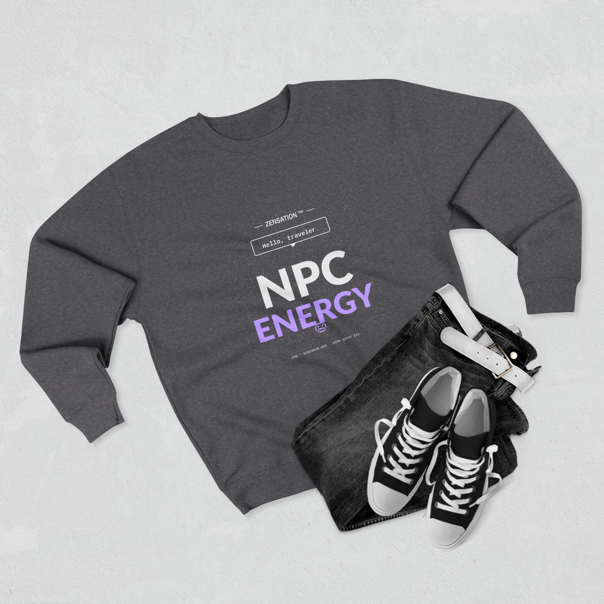 NPC Energy Crewneck Sweatshirt — Drop 015