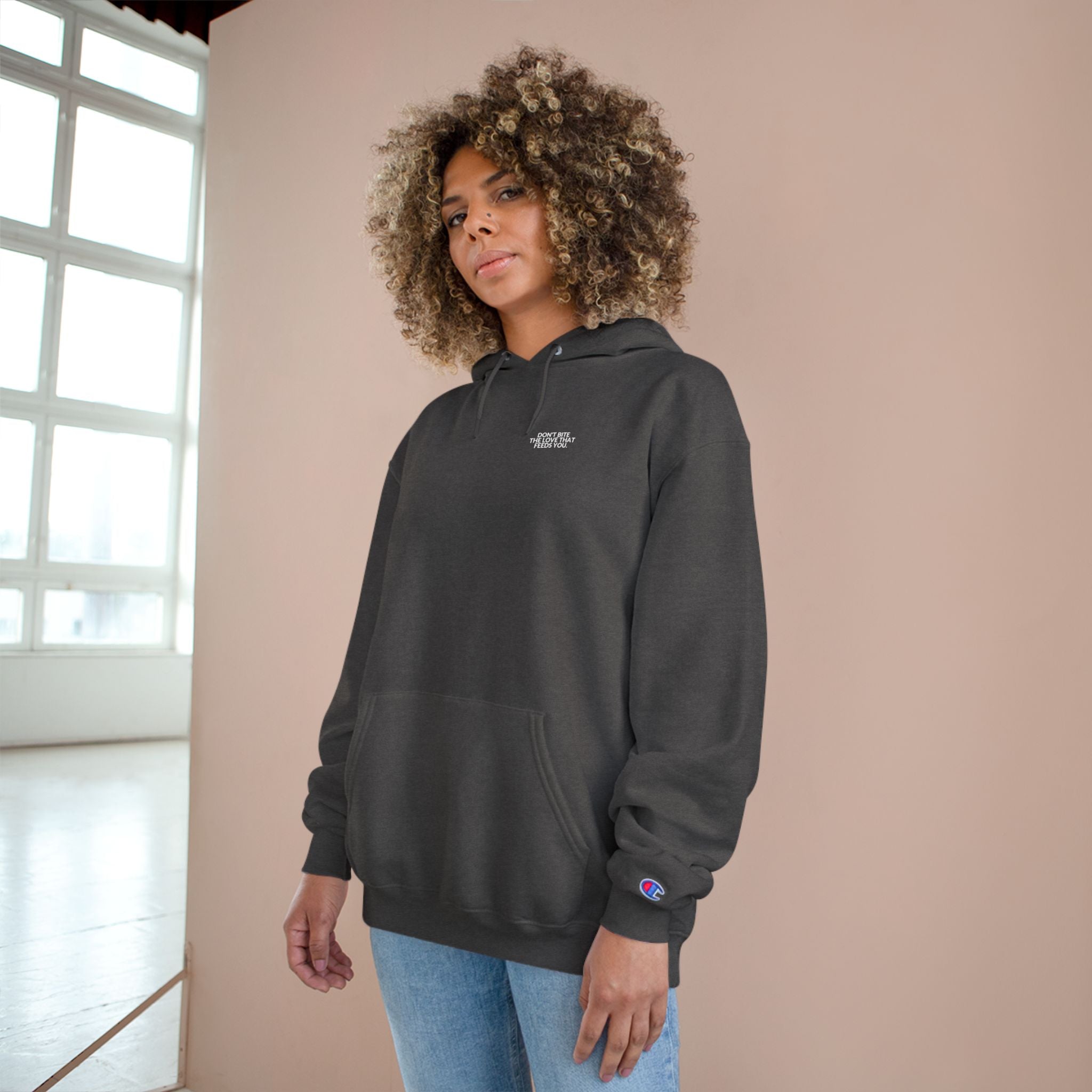 Don't Bite The Love That Feeds You Hoodie — B-Sides 001
