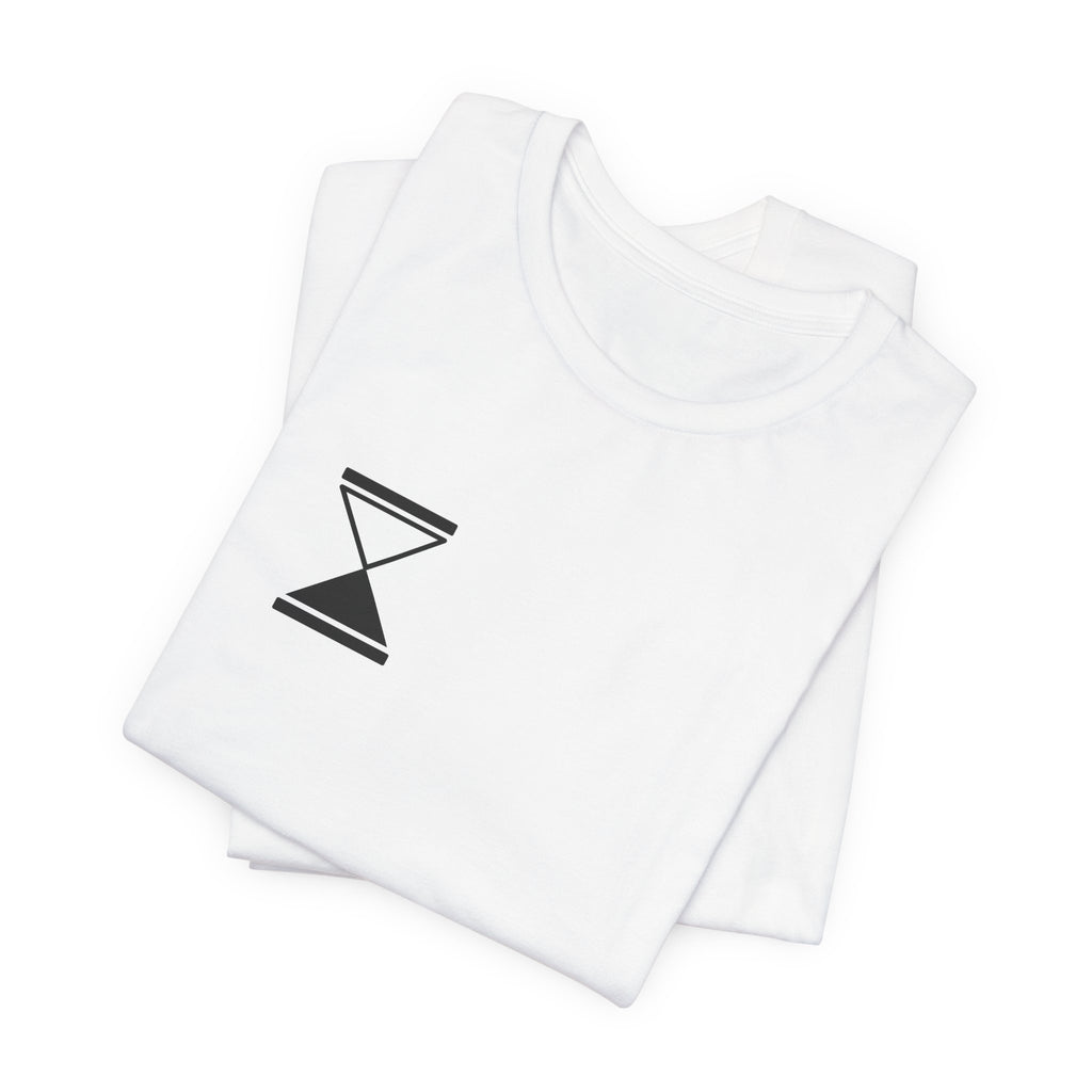 Zensation Crest Tee — Left-Chest Hourglass — Zensation streetwear (view 2)