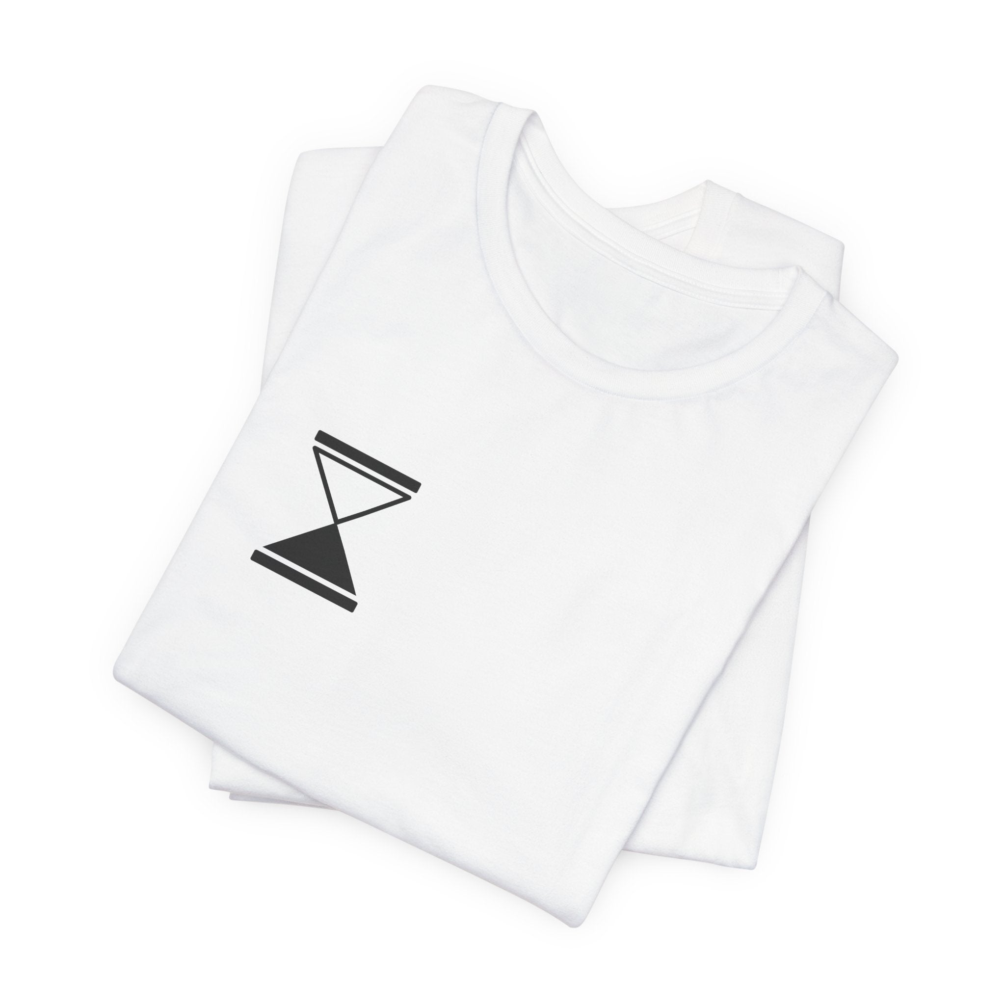Zensation Crest Tee — Left-Chest Hourglass — Zensation streetwear (view 2)