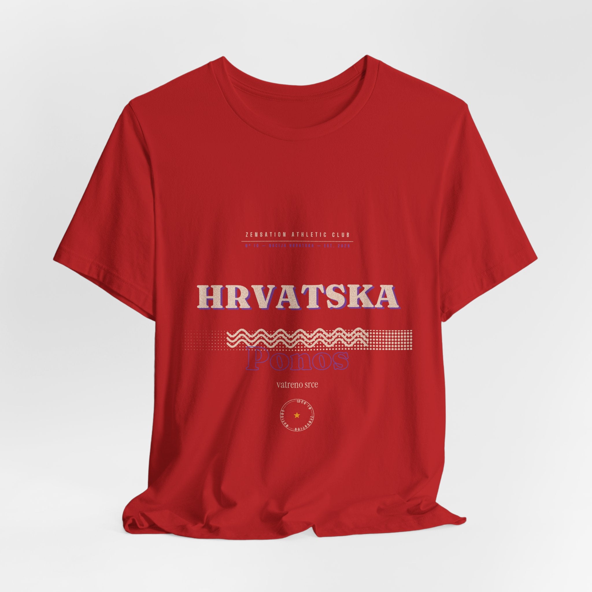 Hrvatska Tee — Ponos | Lock In