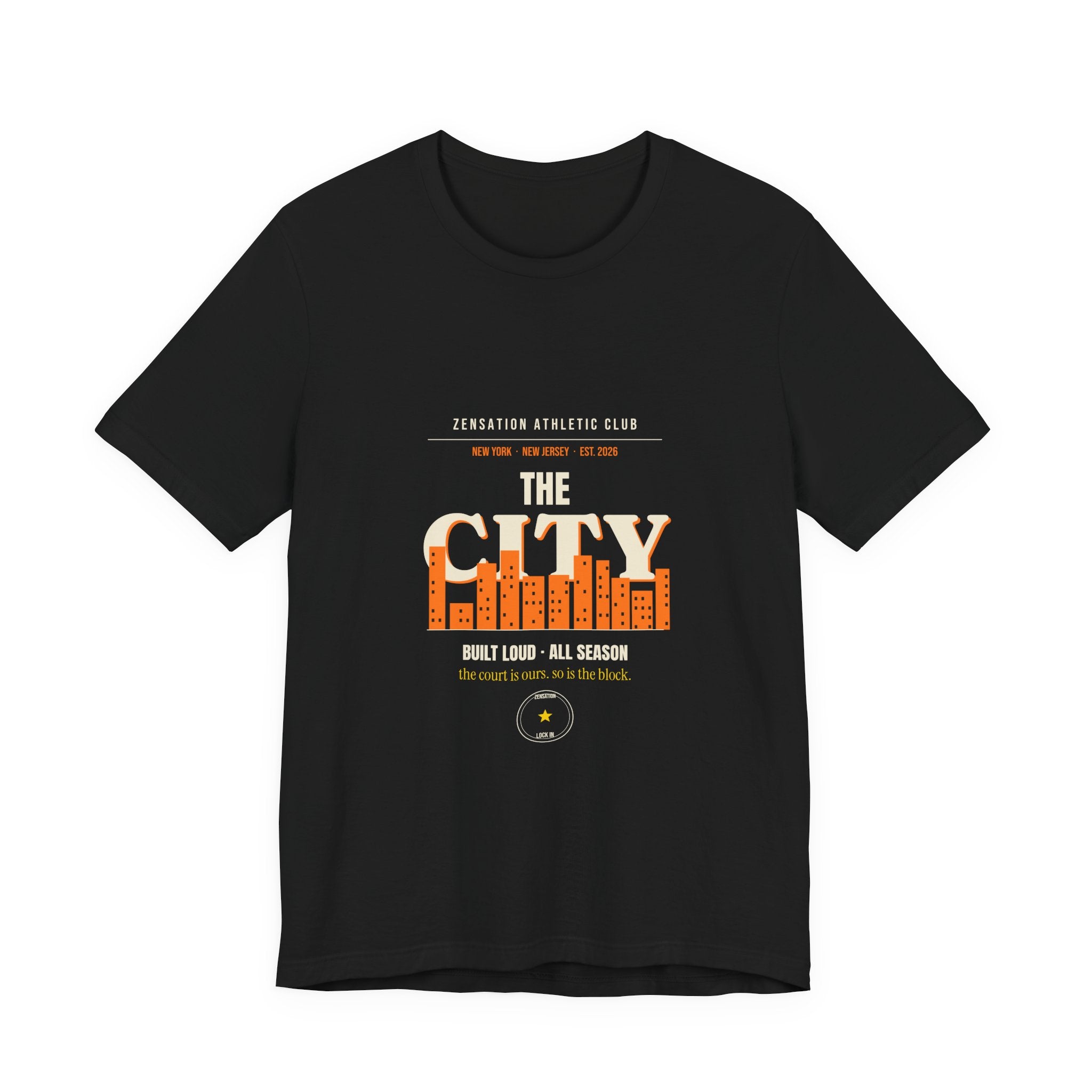 The City Tee — Run It | NY · NJ Hoops