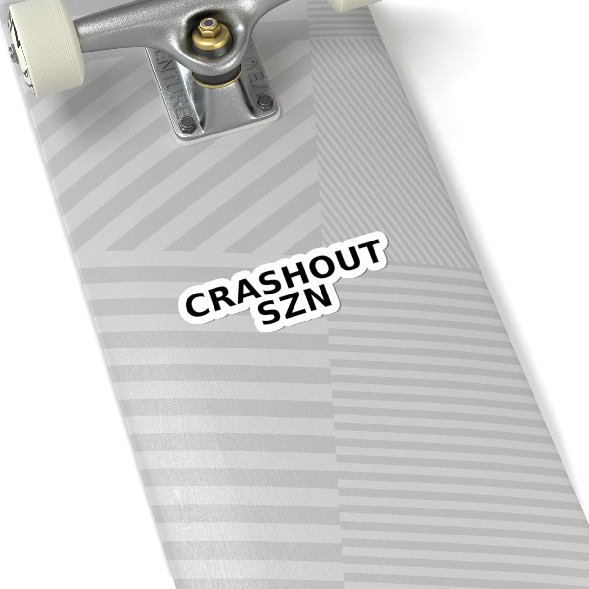 CRASHOUT SZN Kiss-Cut Sticker — Drop 017 — Zensation streetwear (view 9)