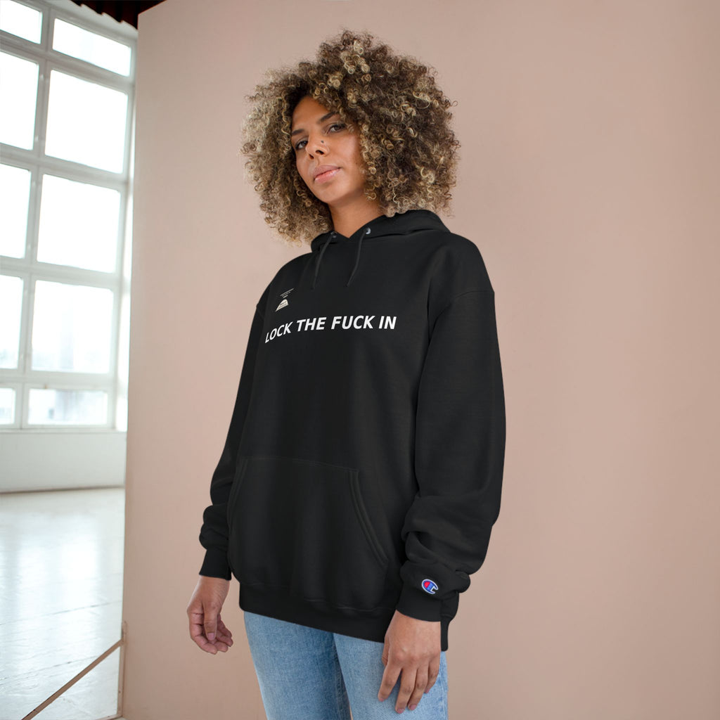 LOCK THE FUCK IN Hoodie — Drop 016 — Zensation streetwear (view 10)