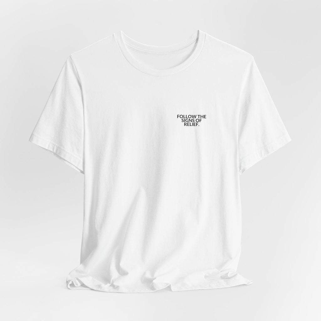 Follow The Signs Of Relief Tee — B-Sides 001 — Zensation streetwear (view 7)