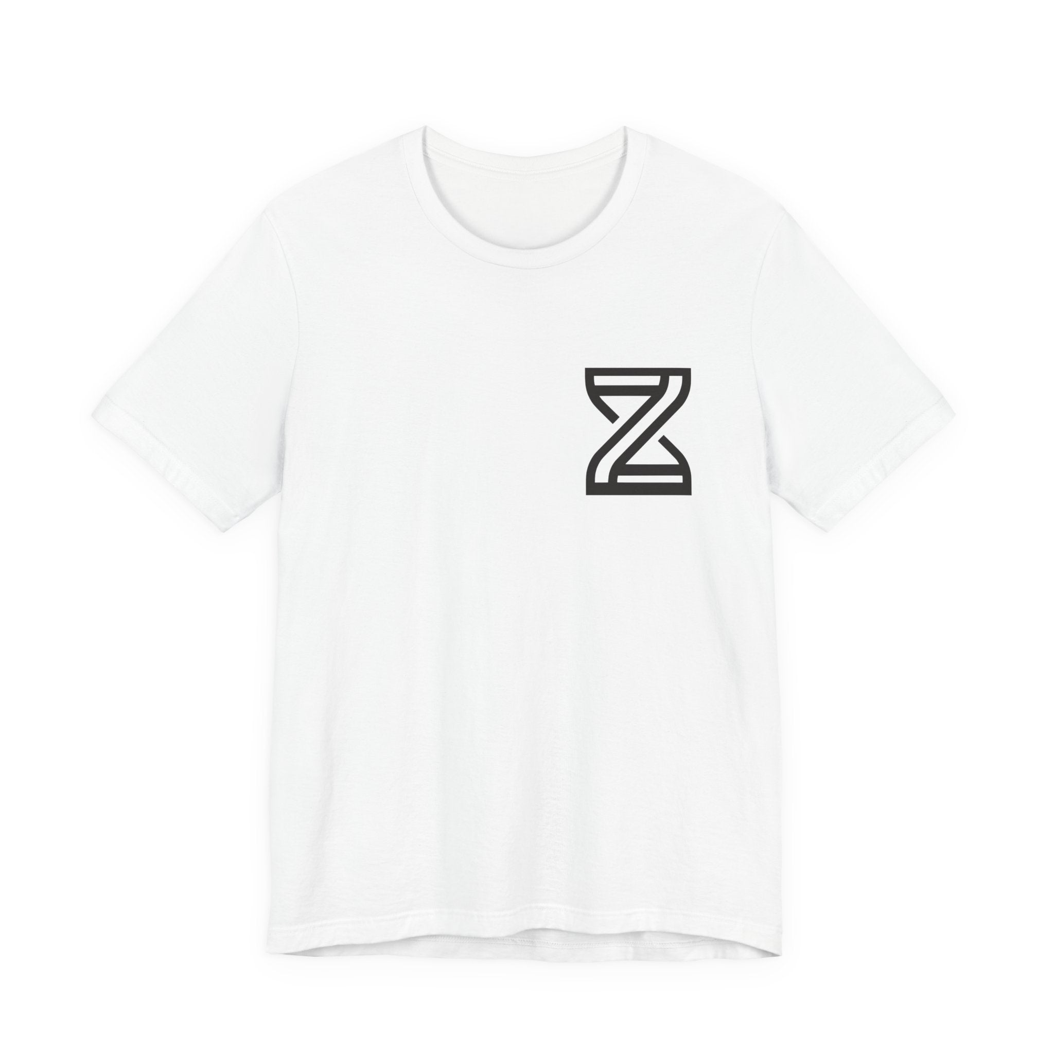 Zensation Crest Tee — Left-Chest Hourglass