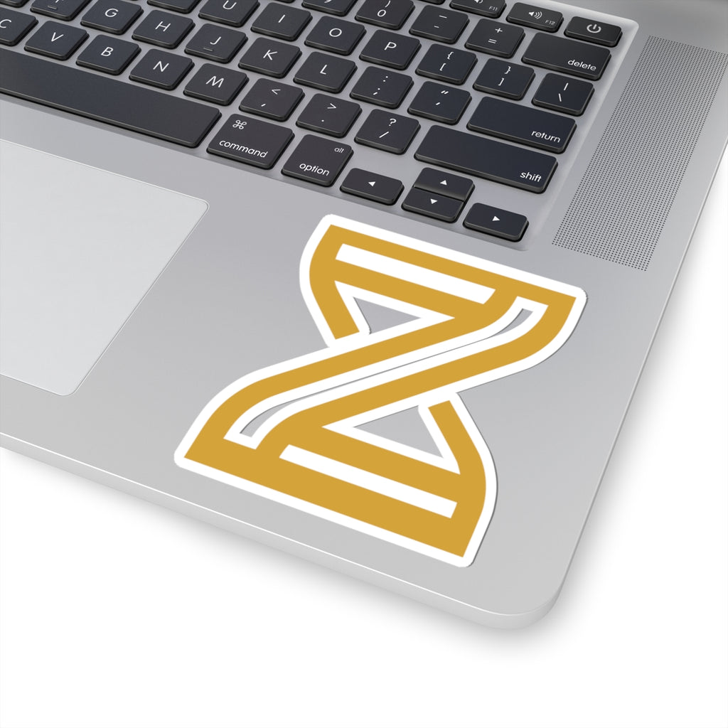 Hourglass Sticker — Kiss-Cut