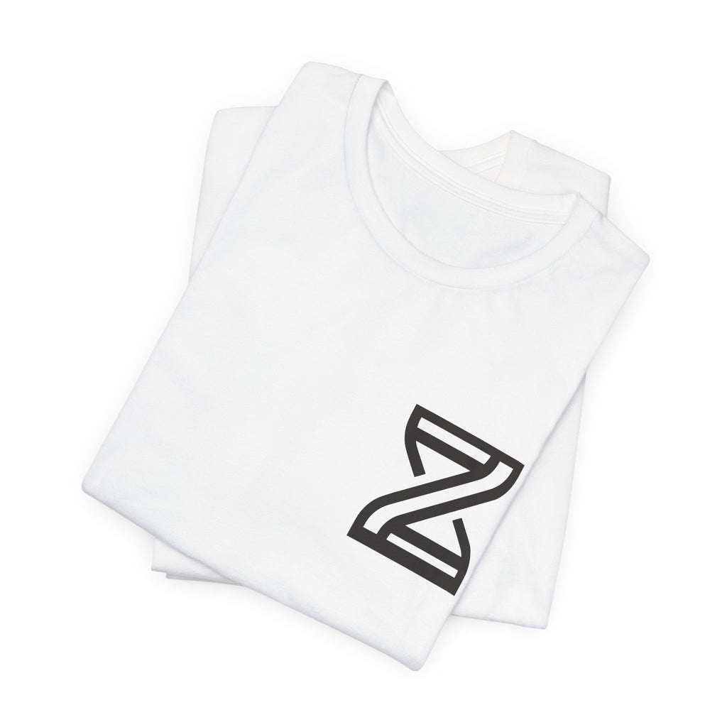 Zensation Crest Tee — Left-Chest Hourglass