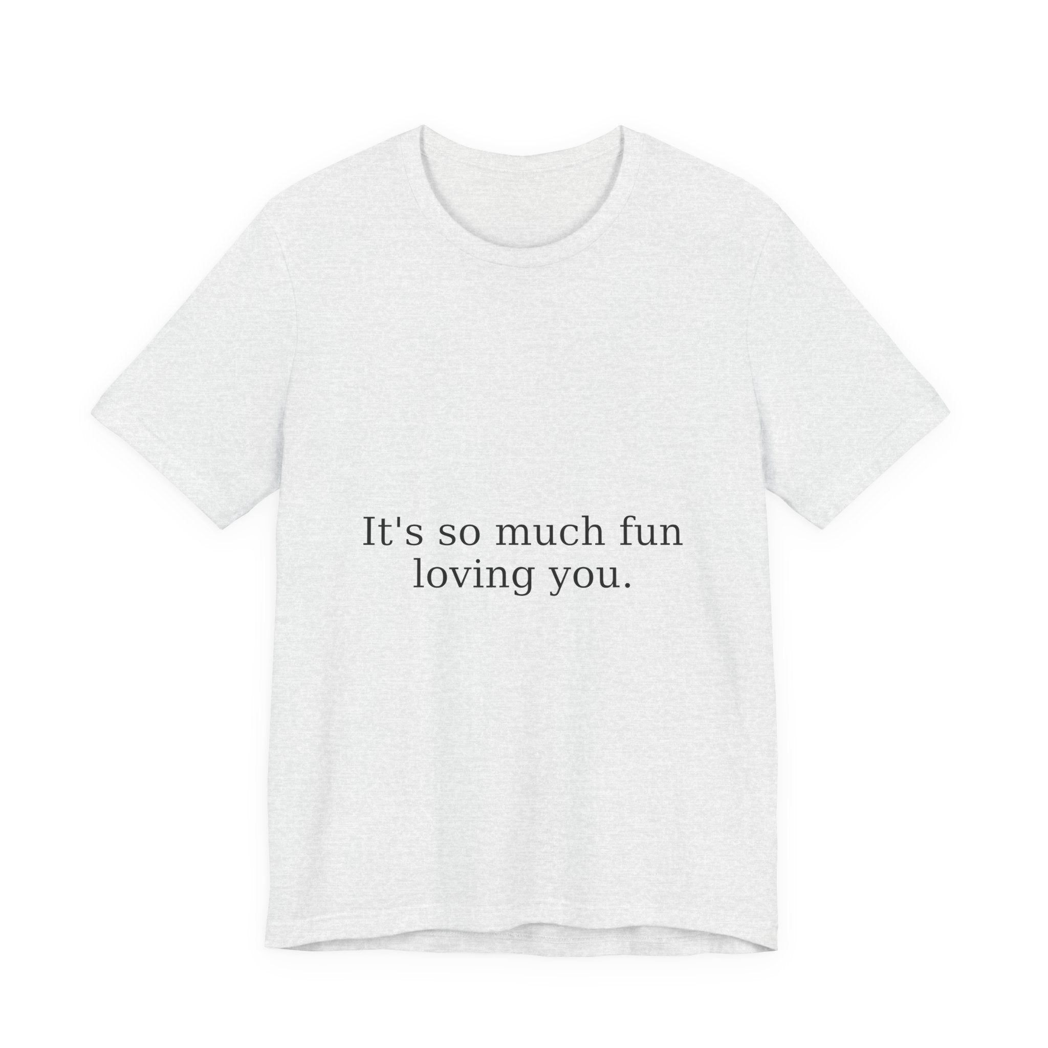 It's So Much Fun Loving You Tee — B-Sides 001 — Zensation streetwear (view 2)