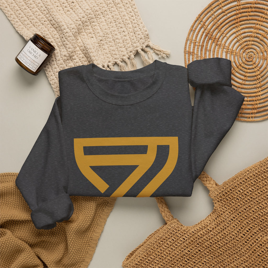 Essentials Crewneck — Gold Hourglass