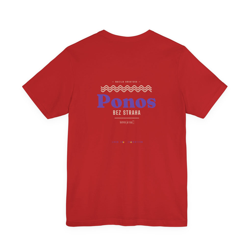 Hrvatska Tee — Ponos | Lock In