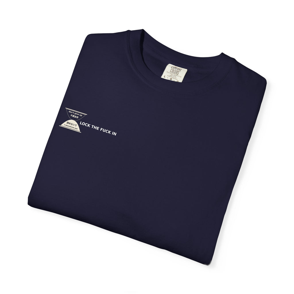 LOCK THE FUCK IN Premium T-Shirt — Drop 016 — Zensation streetwear (view 12)