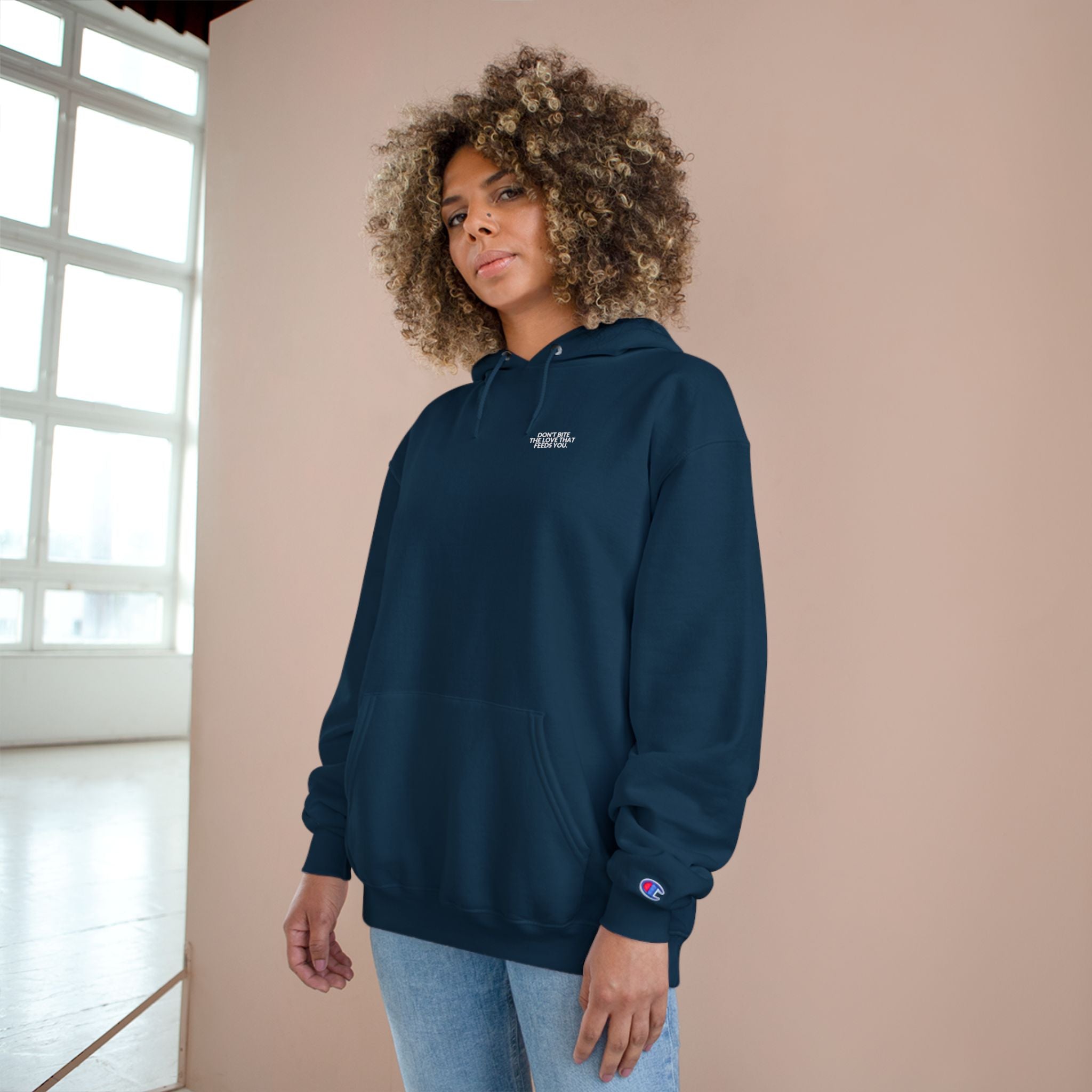 Don't Bite The Love That Feeds You Hoodie — B-Sides 001