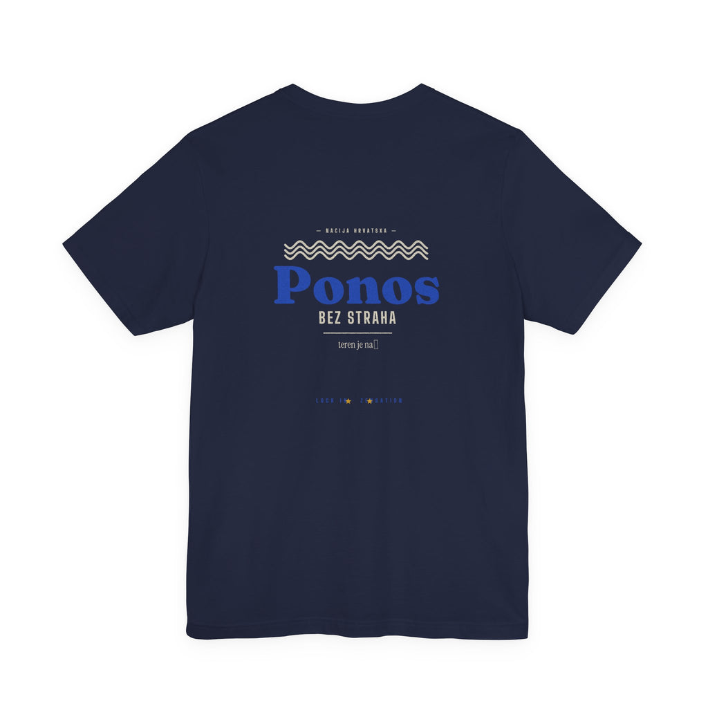 Hrvatska Tee — Ponos | Lock In