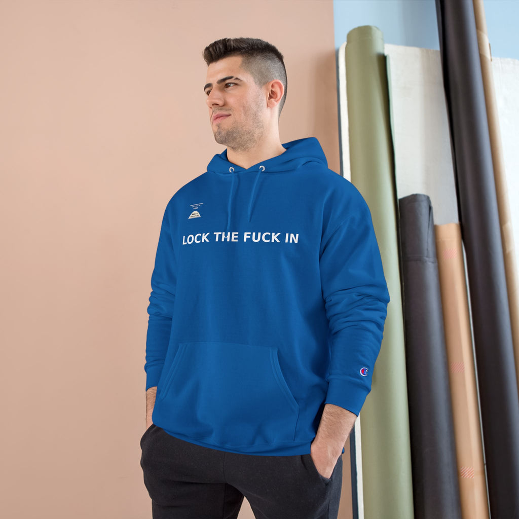 LOCK THE FUCK IN Hoodie — Drop 016 — Zensation streetwear (view 12)