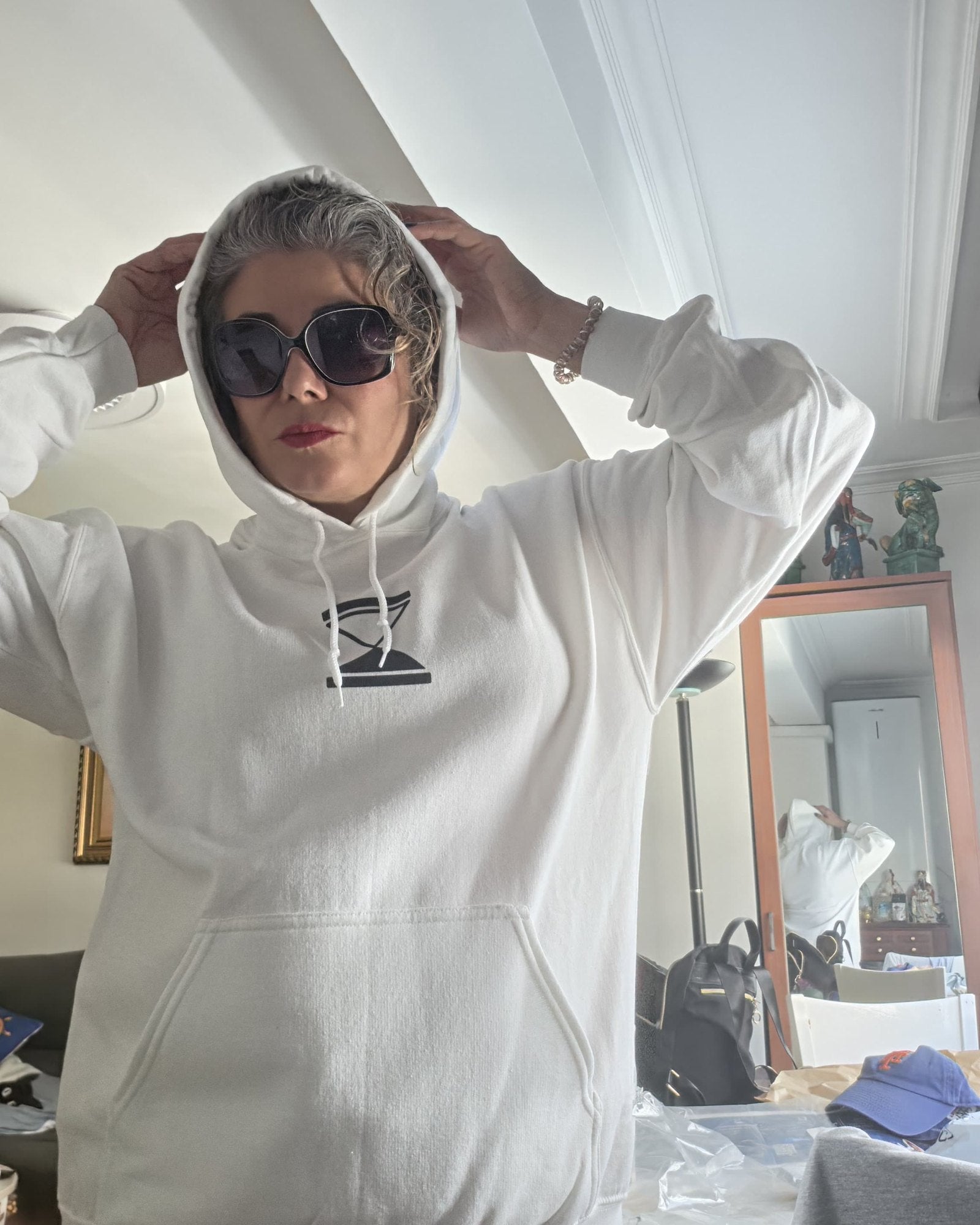 Zensation Essentials Hoodie — Hourglass Logo